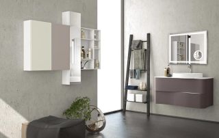 Зеркало Silver Mirrors Оптима 91см белый ФР-00001375